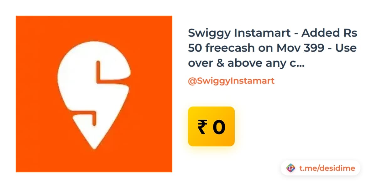 Swiggy Instamart - Added