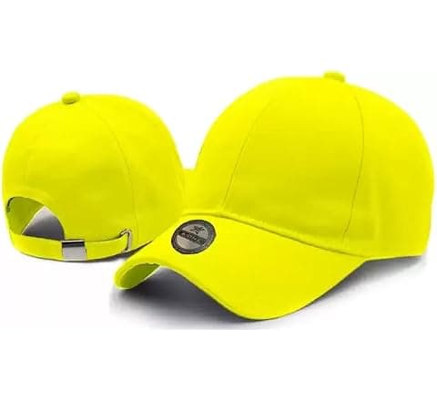 SELLORIA Acrylic Plain Baseball Sport Cap Men's Baseball Head Hat Stylish All...
