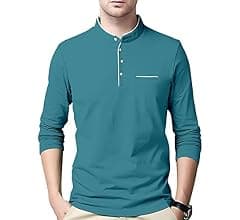 AUSK Men T-Shirt with Full Sleeve Cotton Blend Fabric