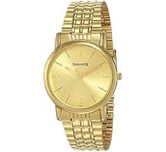 Sonata Analog Gold Dial Men's Watch NM7987YM06W/NN7987YM06W/NP7987YM06W