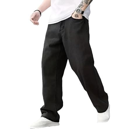 Ben Martin Men Jeans || Baggy Fit Jean's for Man || Loose Fit High Rise Denim ||...
