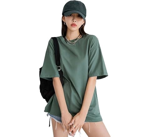 London Hills Women's Cotton Loose T-Shirt