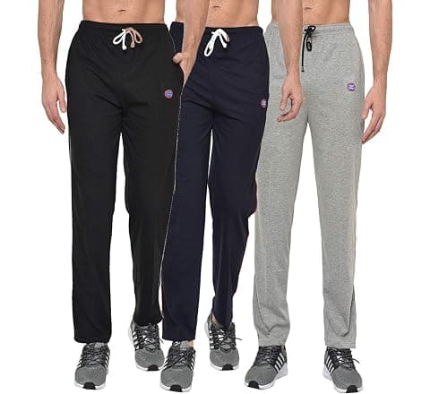 Mack Jonney Solid Regular Fit Cotton Trackpant for Men-MACK55450