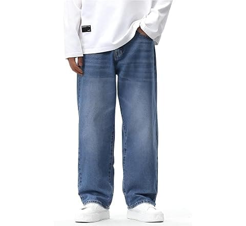 Ben Martin Men Jeans || Baggy Fit Jean's for Man || Loose Fit High Rise Denim ||...