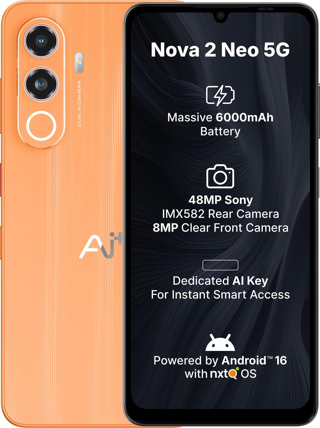 Ai+ Nova 2 Neo 5G (128 GB Storage, 4 GB RAM) Online at Best Price On Flipkart.com